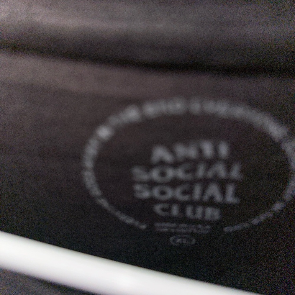 Men’s Anti Social Social Club “Web of Lies” T-shirt Size XL - Picture 3 of 4